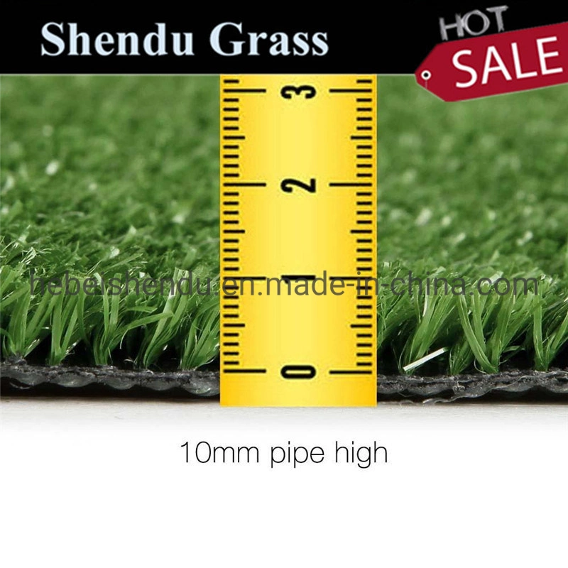 10mm Plastic Fake Green Carpet Synthetic Turf Artificial Grass for Garden and Landscape