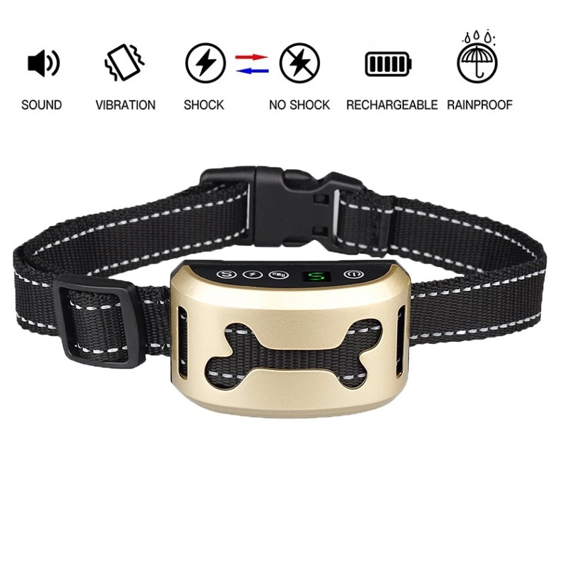 High-Quality Waterproof Electronic Rechargeable Static Shock Vibration Remote Control Dog Training Collar/Smart Collars for Pets/Intelligent Pet Trainer