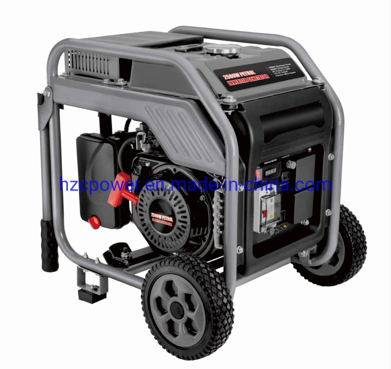 2kW Generador de potencia conjunto de gasolina 230V/50Hz Generador inversor de bastidor abierto