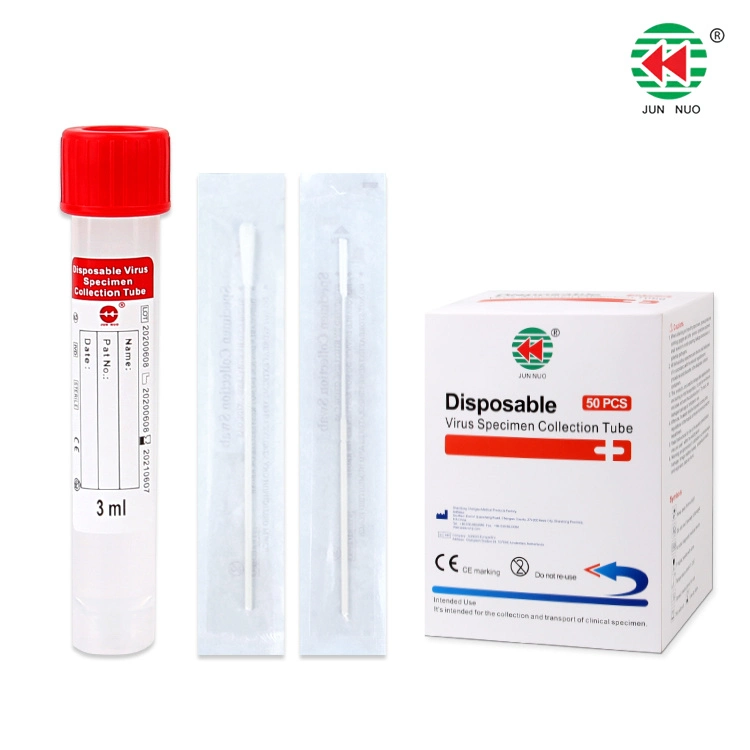 Disposable Sample Collection Tube Viral Transprot Medium Vtm