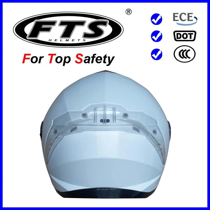 Motorcycle Full Face Helmet with Double Visors, DOT and ECE Certified