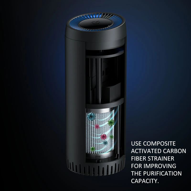 High quality/High cost performance  Car Air Purifier for Car Small Room Removes Dust Pet Odors Pollen