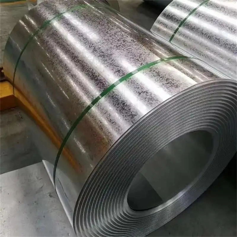 Spangle Zinc Coated Z275 90 GSM Dx51 Dx52 Dx53 Dx54 Hot Dipped PPGI Gi Gl Galvalume Metal Galvanized Slit Coils Strip