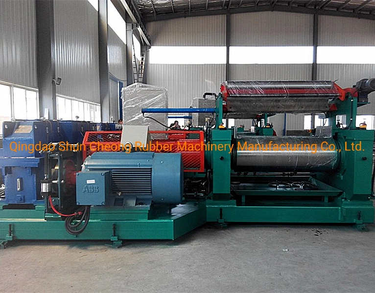 Raw Material Two Roll Rubber Open Mixing Mill