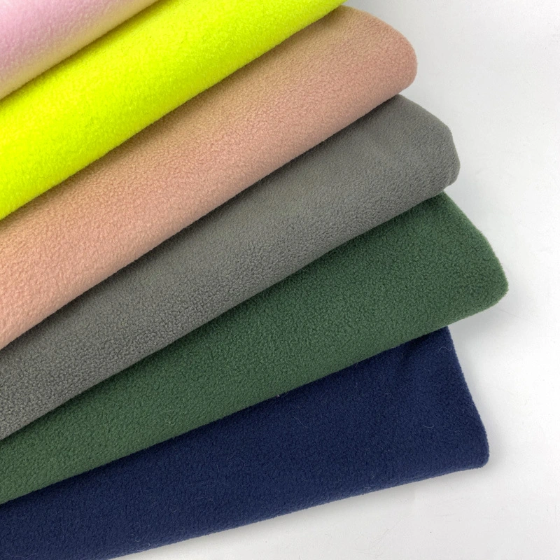 Wholesale/Supplier Fabric Market Polyester Interlock Fleece Decorative Textile Polar Fabric for Lining