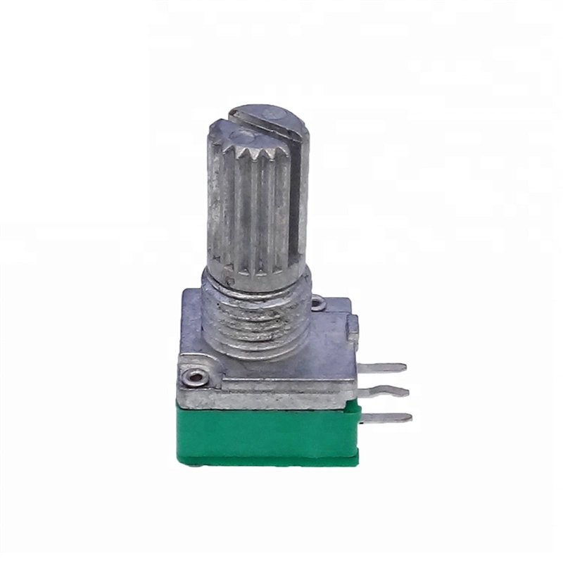 9mm Rotary Potentiometer Metal Shaft with Switch for Audio Equipment