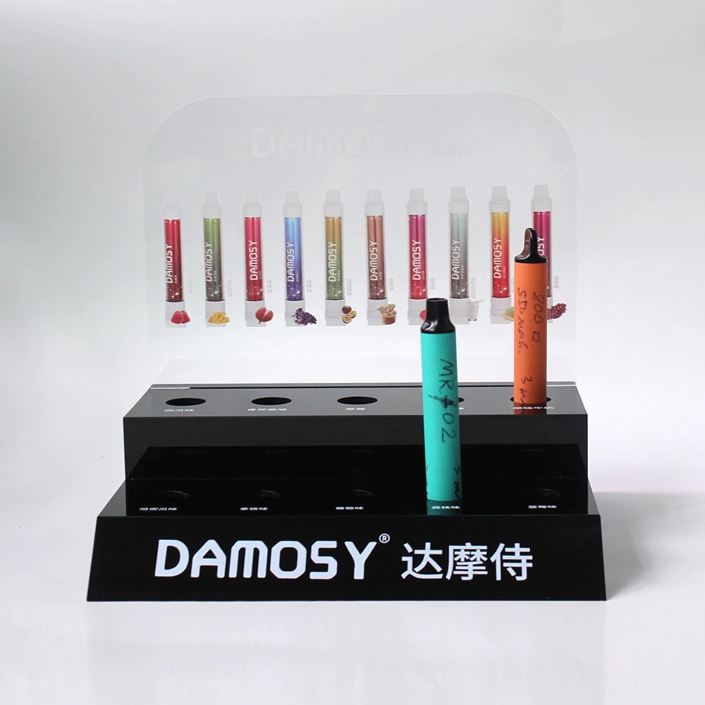 Manufacturers Customized Popular Acrylic Electronic Atomizer Display Rack Double Layer Acrylic Cigarette Holder