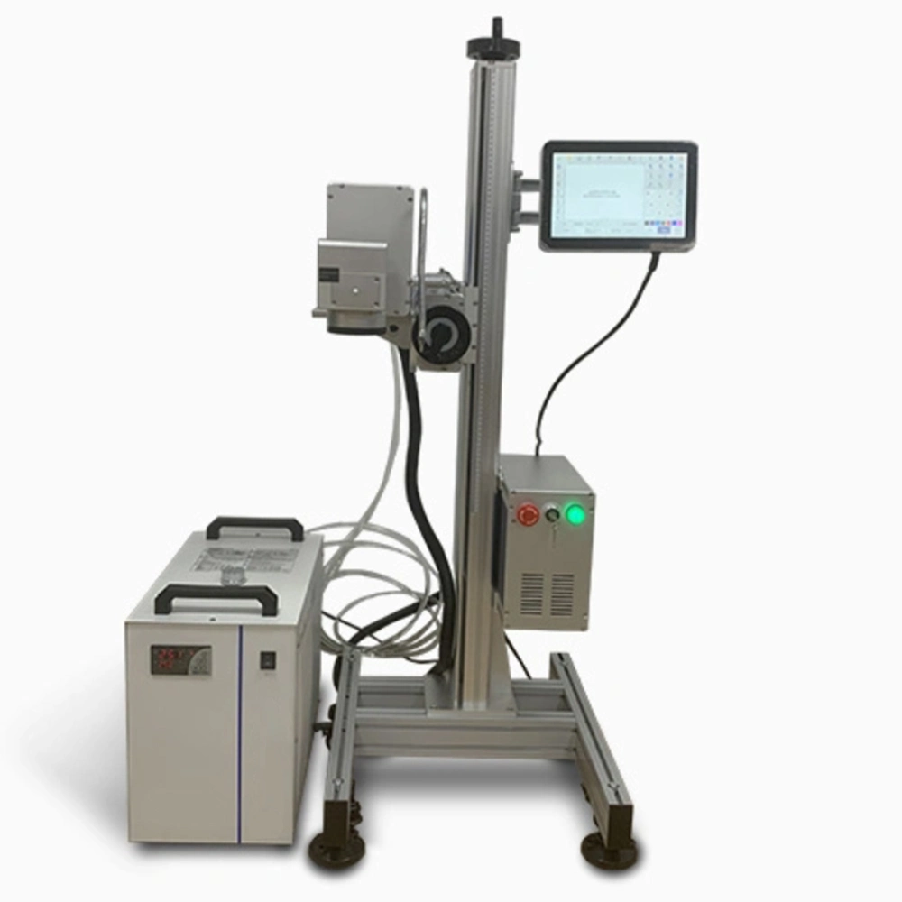 تجميع خط الليزر مارك Ultrauloily Laser Expiration Date Printer