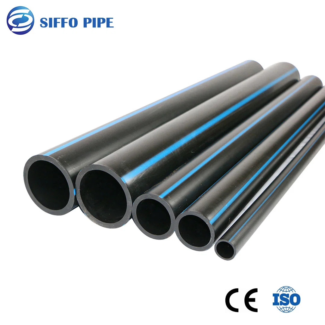 Siffo Plastic Pipe Black Tube PE PVC Pipe HDPE Pipe for Coupling/Building/Water Supply HDPE Pipe