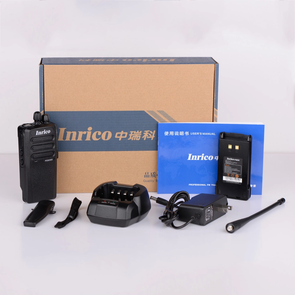 Inrico Pd628s Hot Sale and Nice Price VHF Walkie Talkie Digital Radio