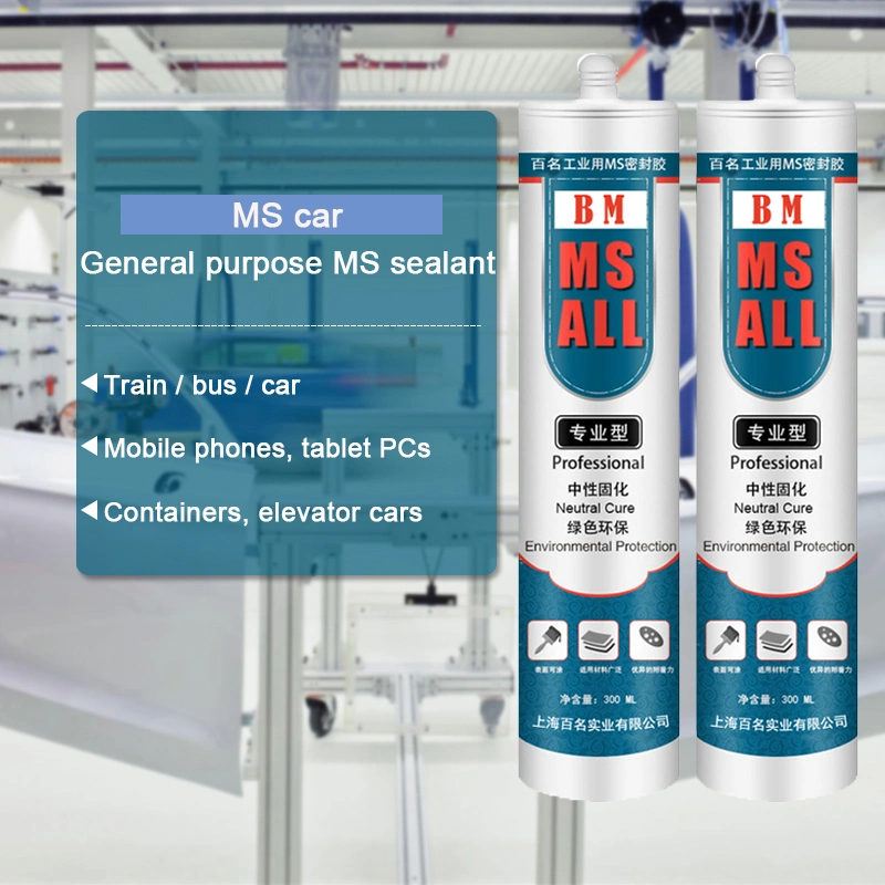 Ms polymère modifié en silicone étanche adhésifs pour les pièces automobiles