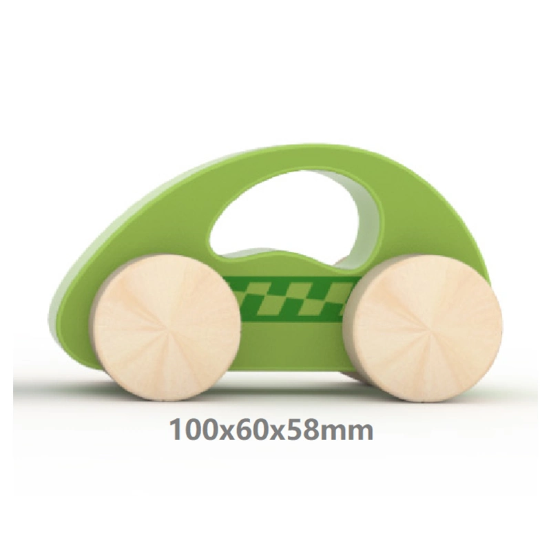 Wooden Toys Wooden Little Cars Preschool Vehicle for Kids