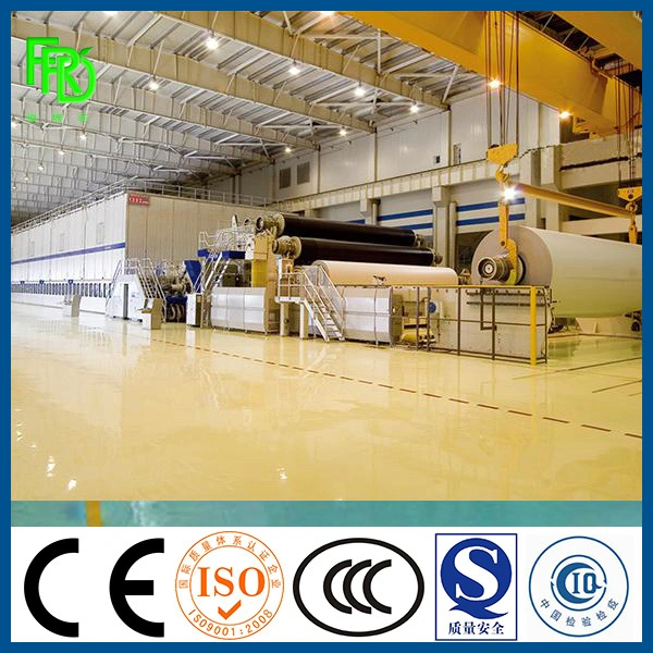 3600mm Kraft Flutig Corrugated Paper Making Machinery 120ton/Day, Raw Material: Waste Paper, Unbleached Board