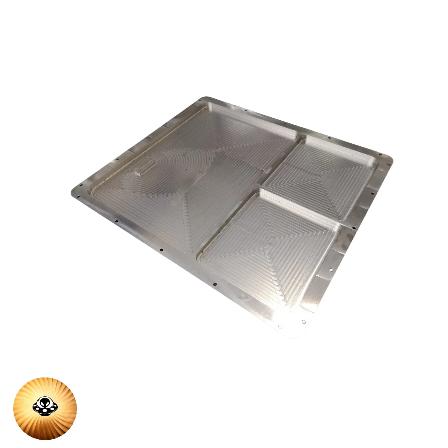 OEM/ODM CNC Caja de aluminio Caja cubierta de precisión de la Cámara de Mecanizado