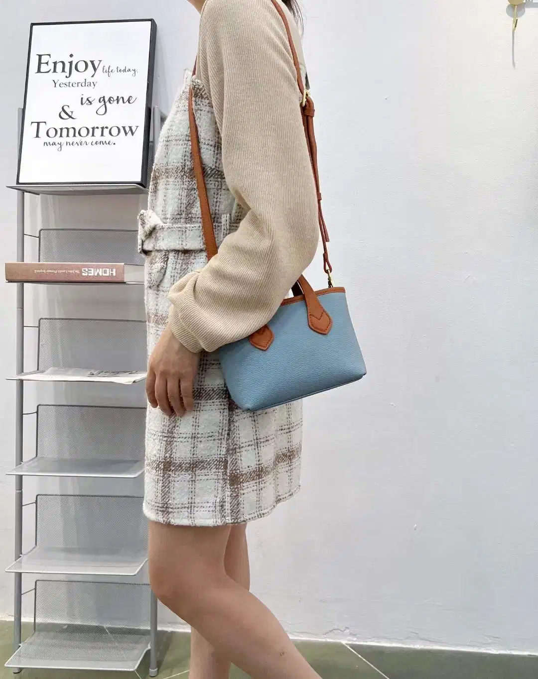 PU Handbag Fashion High quality/High cost performance  Lady Handbags Luxury Bag Crossbody Bagreplicas Bags Daily Used