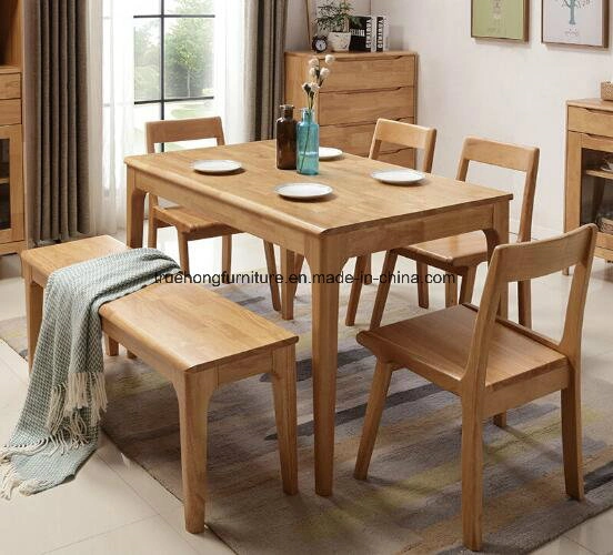 5 Star Hotel Restaurant Furniture Restaurant Dinner Table Set Solid Wood Coffee Table Set Nature Solid Wood