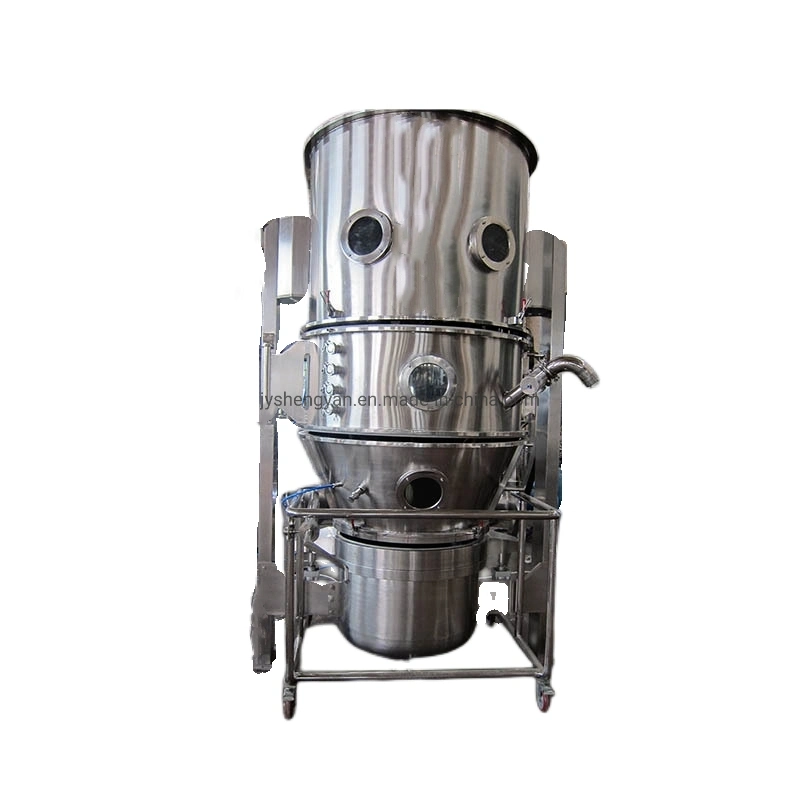 Industrial Medicine Food and Chemical Spray Powder One-Step Granulator Particle Coating Machine