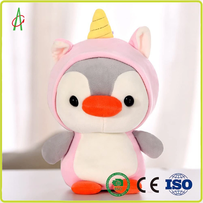 Peluche relleno suave Penguin vestido como Dinosaur Animal Perfect Plush Juguete para niños