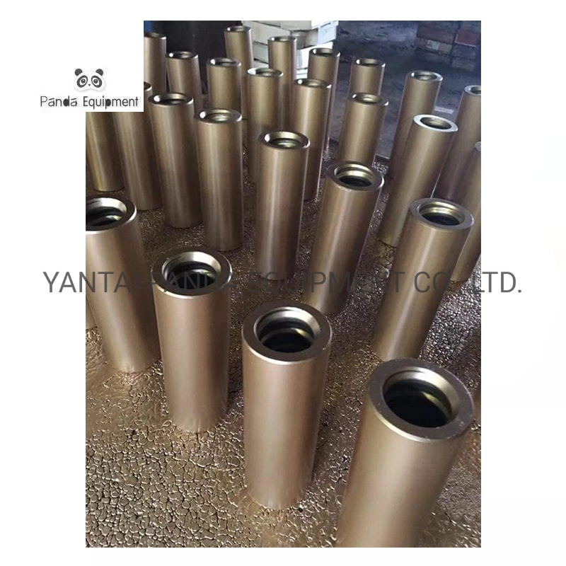 Top Hammer Drilling T38 Coupling T51half Bridge Threaded Pipe Coupling Sleeve R25-R32 Coupling Sleeve