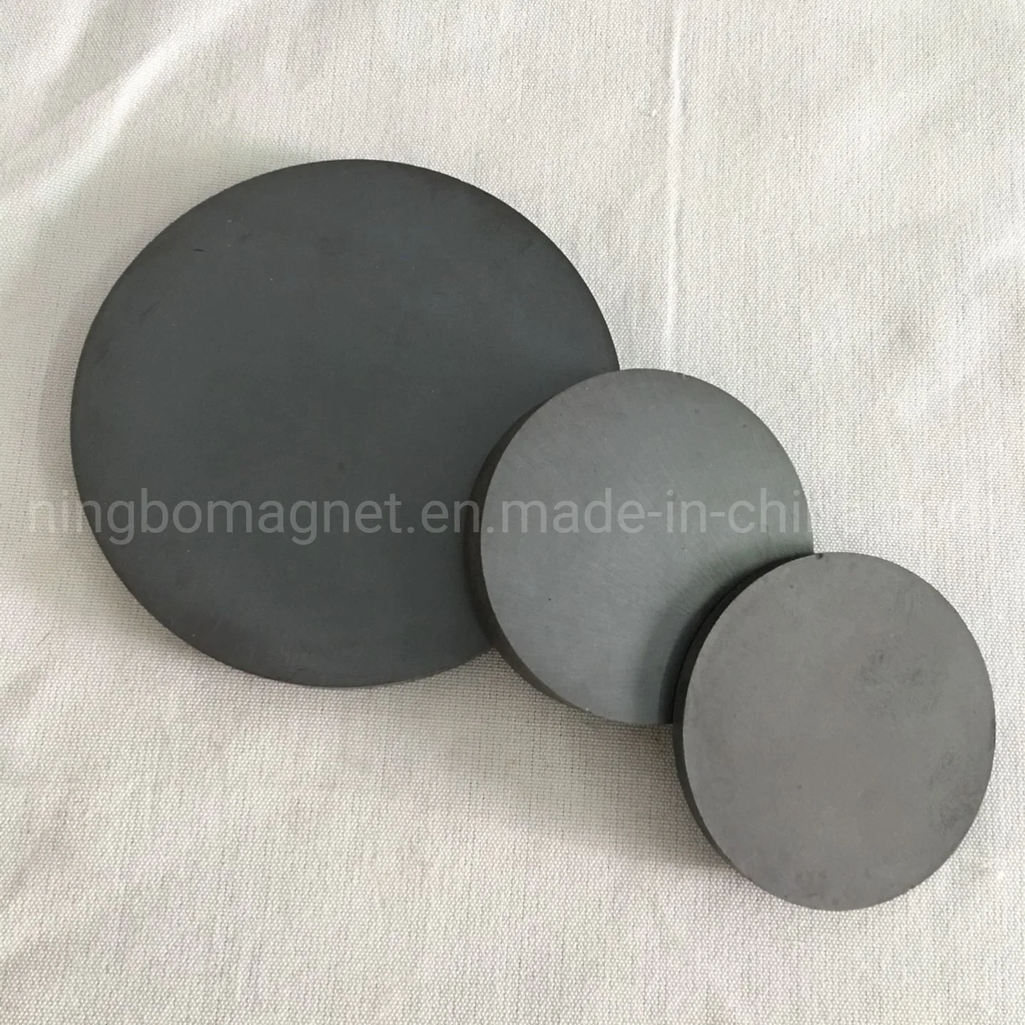 Strong Permanent Ferrite Disc Magnet for Motor