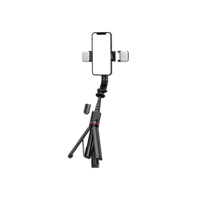 Front and Rear Fill Light Reinforcement Bracket Selfie Stick Tripod Bluetooth