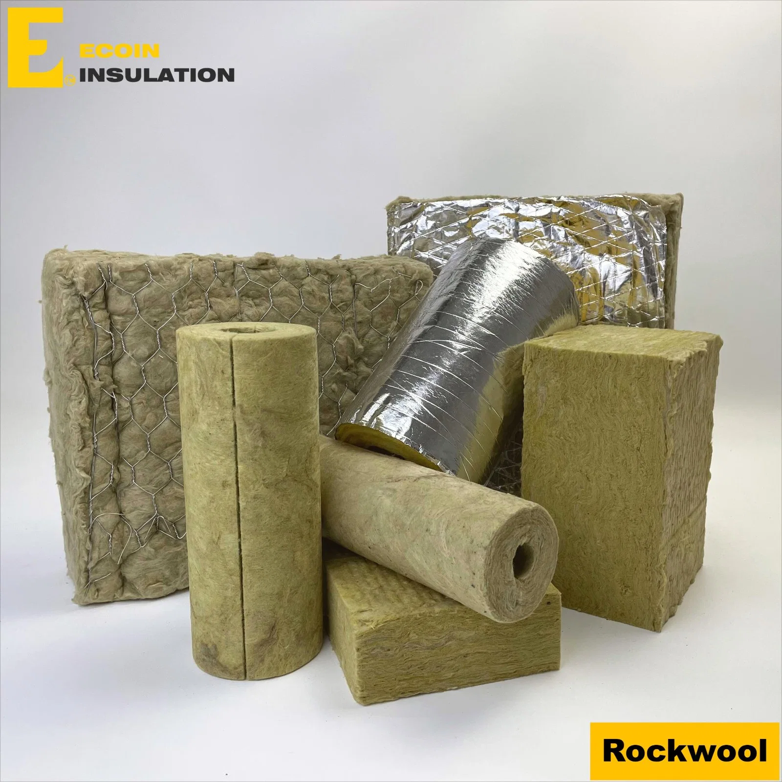 Class a Fireproofing Insulation Material Interior Wall Partition Composite Panel Fireproof Stone Wool Board Sheet Panels Price