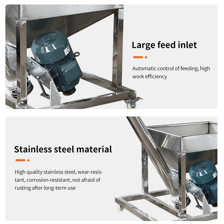 Мини-контейнер Микро Helix винт сухой порошковый транспортер питатель Машина с автоматическим погрузчиком