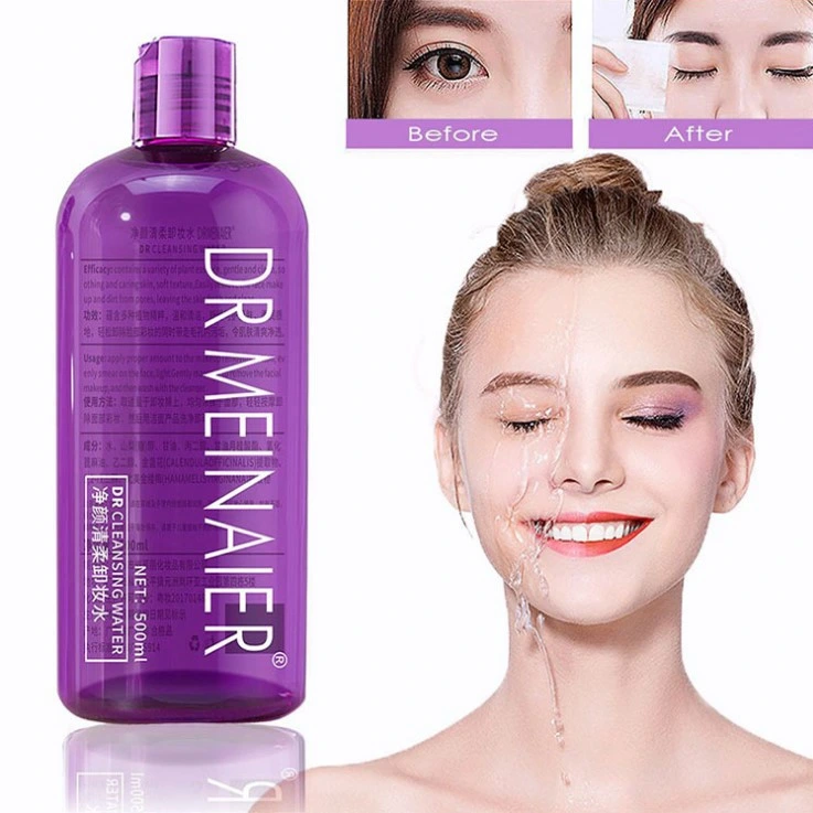 Étiquette privée Vente en gros naturel de maquillage eau de décapant à bon prix