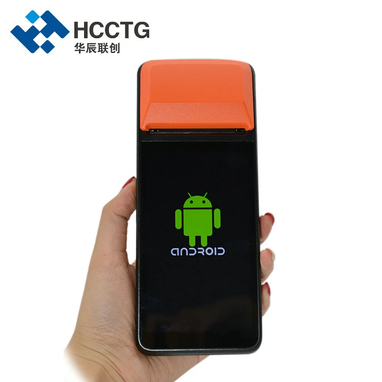 جهاز محمول لاسلكي EDC Android محمول، تذكرة وقوف، جهاز POS مع رمز شريطي للطابعة 1d/2D (R330-G)