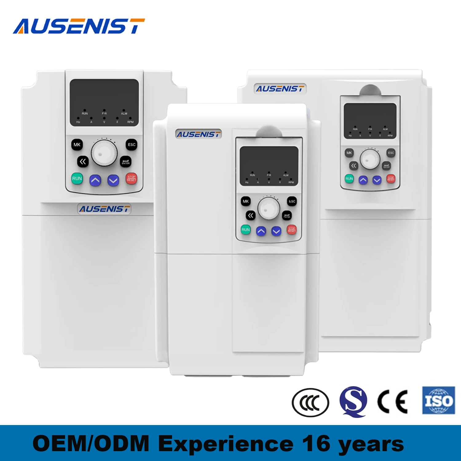 Ausenist Inverter Low Voltage VFD Vector Control AC Drive