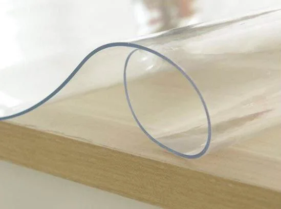 Super Clear Film de PVC transparente Hoja de PVC blando para el embalaje de muebles