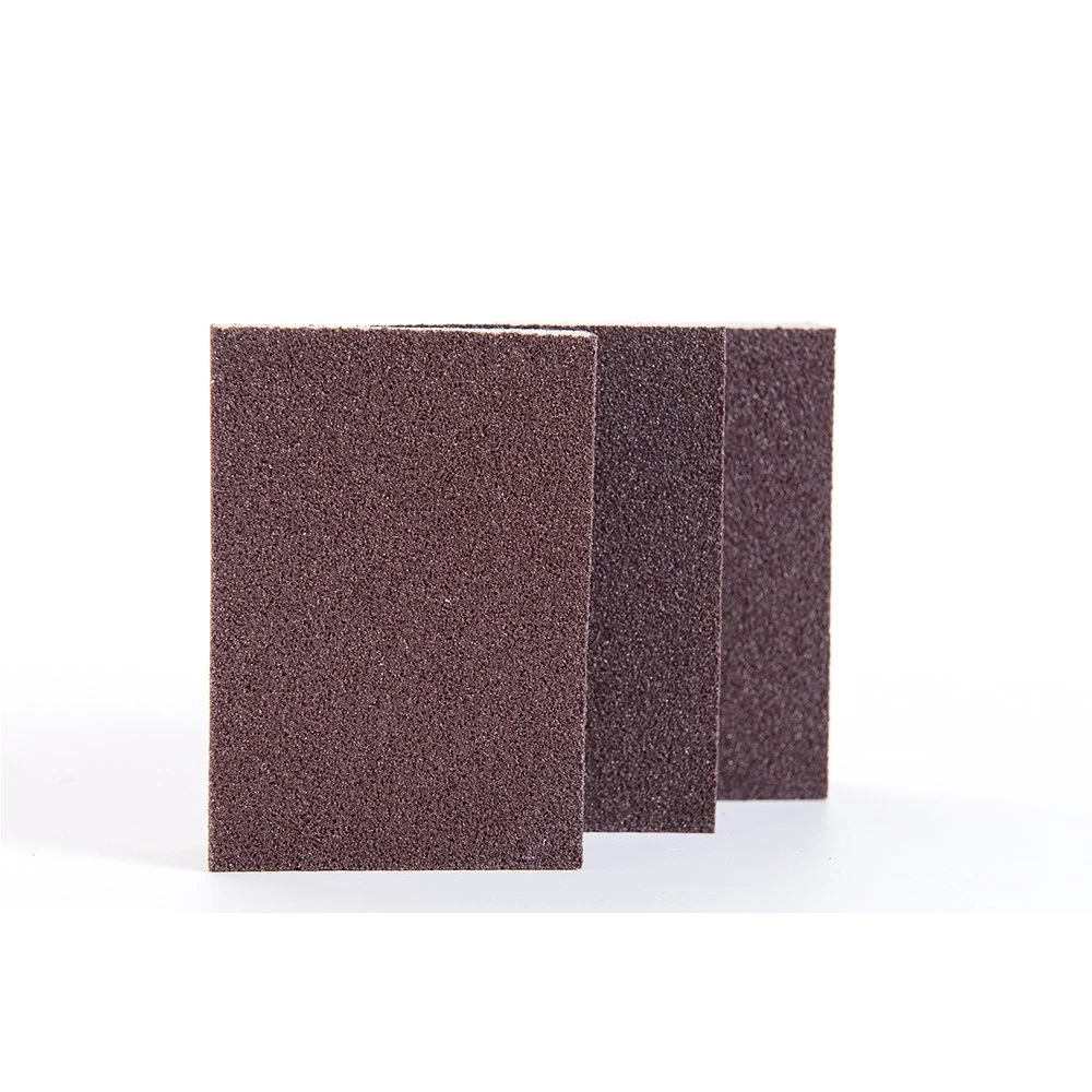 Medium Density Aluminium Oxide Sanding Sponge for Cleaning Rust