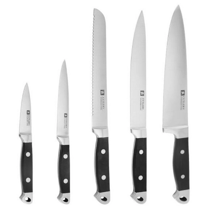 Kitchen Supplies Stainless Steel Chef Knife Fruit Knife 5 Pieces Knife Set