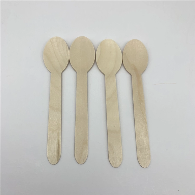 Wholesale/Supplier Eco Friendly Disposable Wooden Spoons Forks and Knife with Paper Napkin