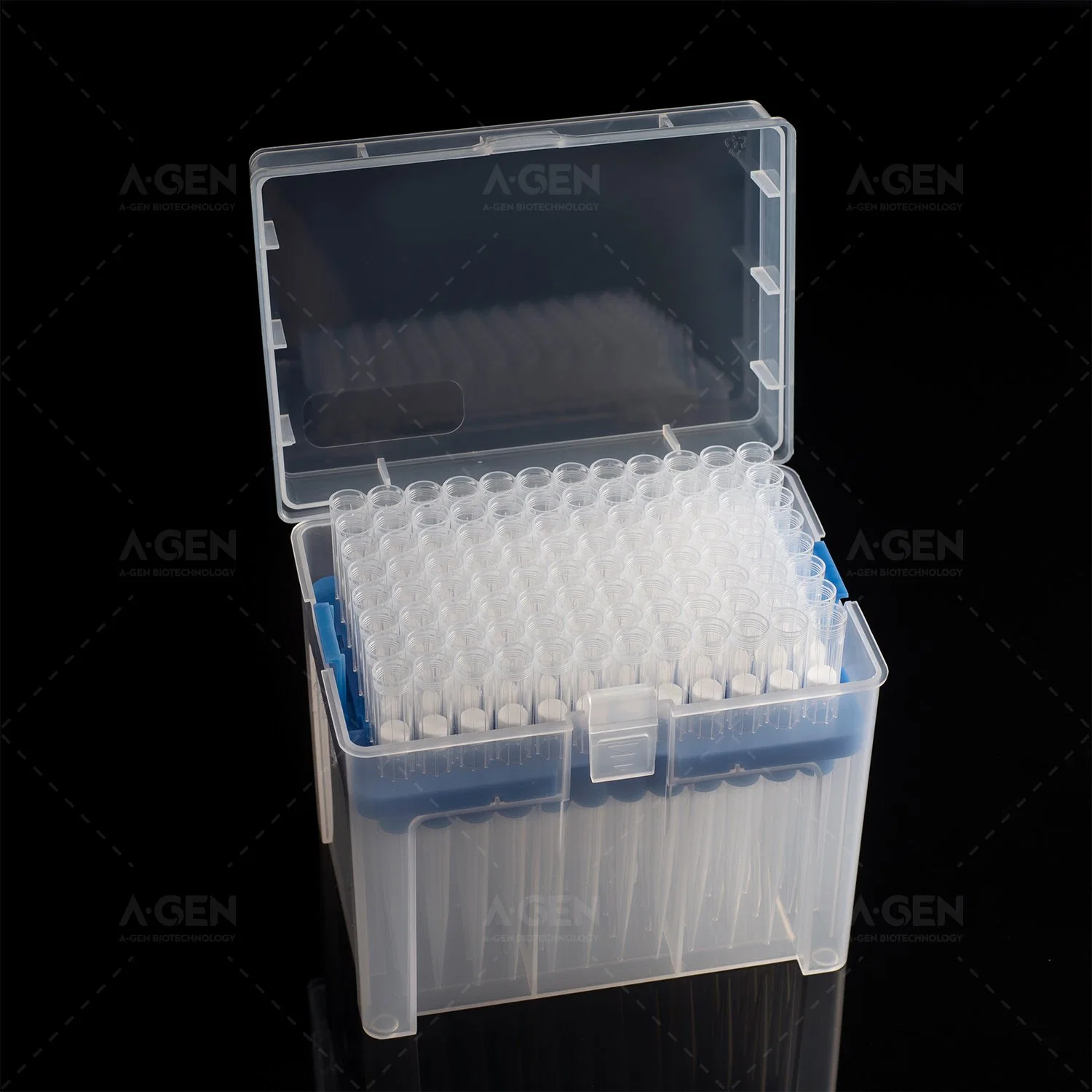 Extra Long Laboratory Test Pipette Tips with Filters and Sterilized