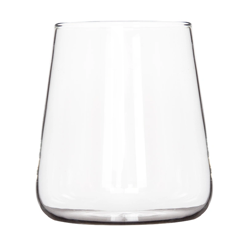 Amazon Venta caliente 100% Tritan Stemless Lavavajillas copas de vino de cristal Stemless de bloqueo de la copa de vino