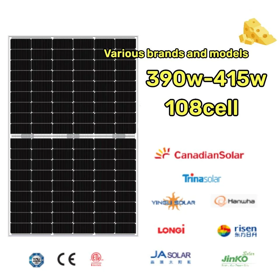 Solar Panels Ten Million Product Categories Complete Canadian/Longi/Jinko/Ja Solar/Risen/Trinasolar/Yingli/Hanwha 390W 395W 400W 405W 410W 415W 420W 425W 430W