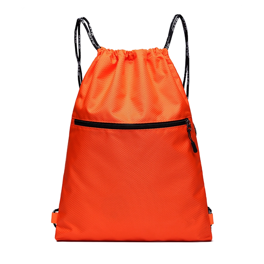 String nager Sac, Sac de Sport salle de gym Sack coulisse étanche sac de sport avec l'extérieur à cordonnet fermeture éclair pour les sports de plage piscine vacances voyage