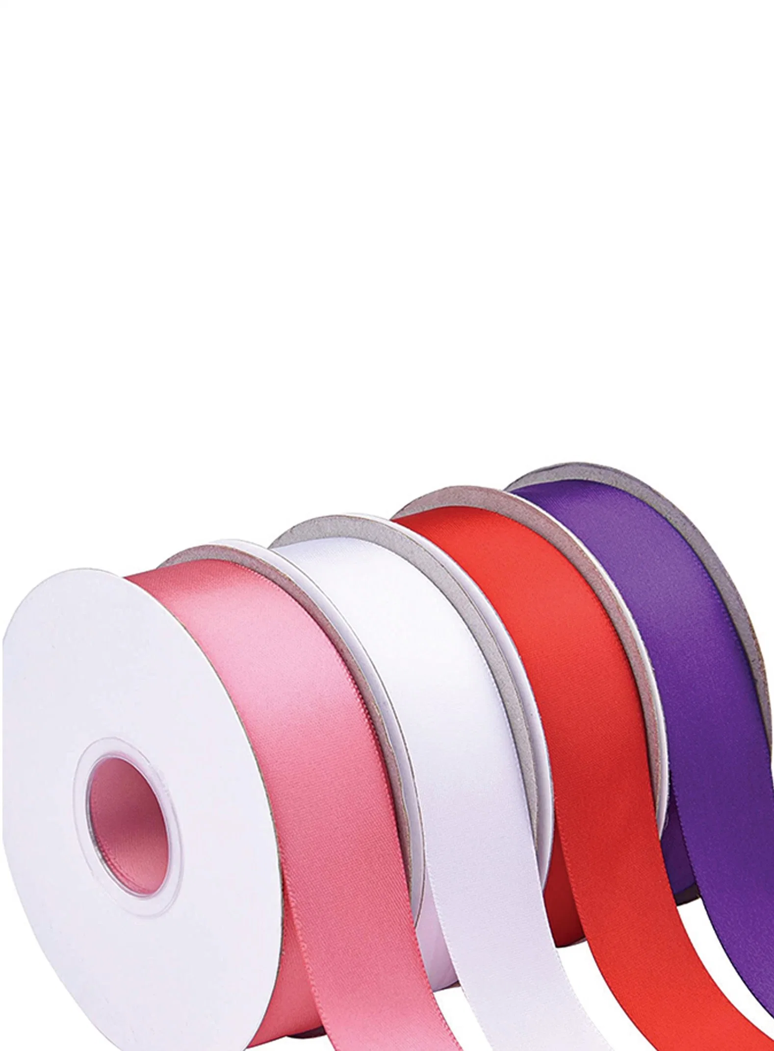 Cheap Price Plump Shine 1inch 10m Polyester Satin Ribbon