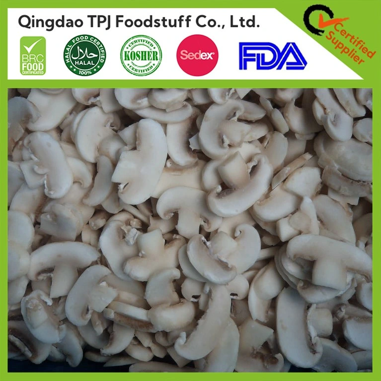 High quality/High cost performance  Good Price Frozen Mushroom IQF Champignons Specification: Slices 20-60mm/20-65mm