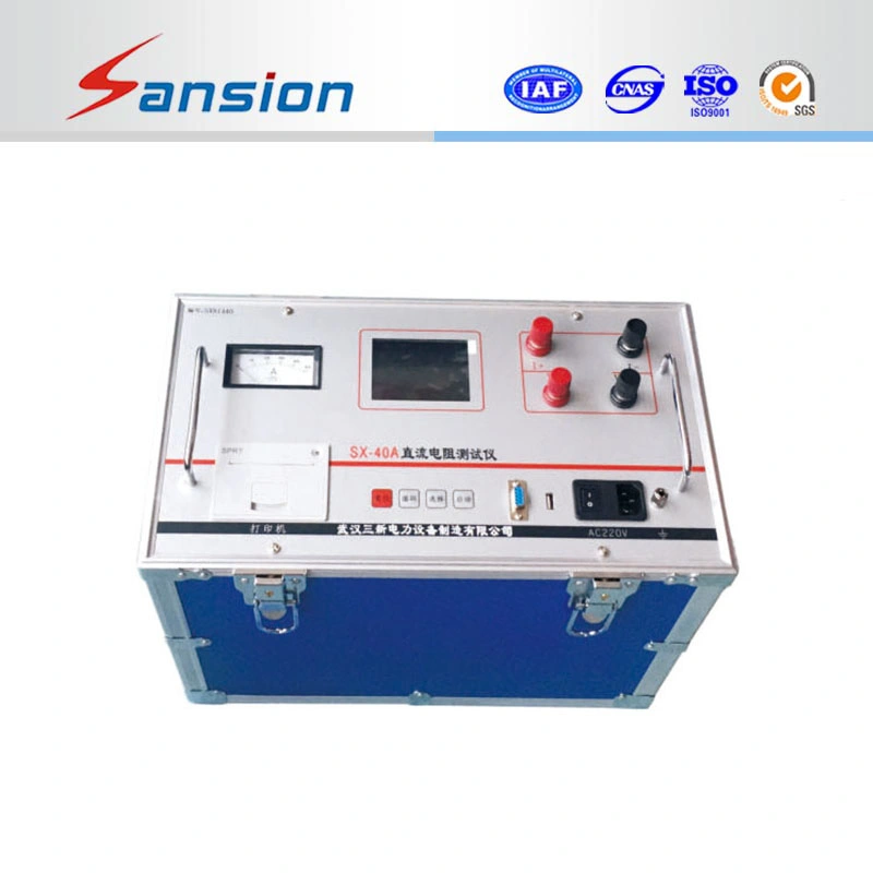 Portable High quality/High cost performance  Automatic Transformer Winding DC Resistance Tester