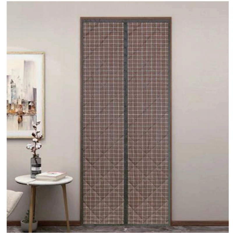 Free Sample Silk Cotton Padded Door Curtain