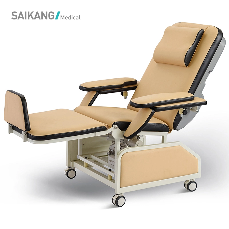 Ske-120b Professional Medical Exam Equipment Two Function Adjustable Electric Patient Dialysis Chair