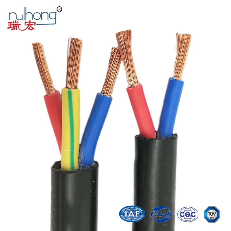 450/750V Copper Core PVC Sheathed Material PVC Insulated PVC Sheathed Flexible Electric Cable Wire