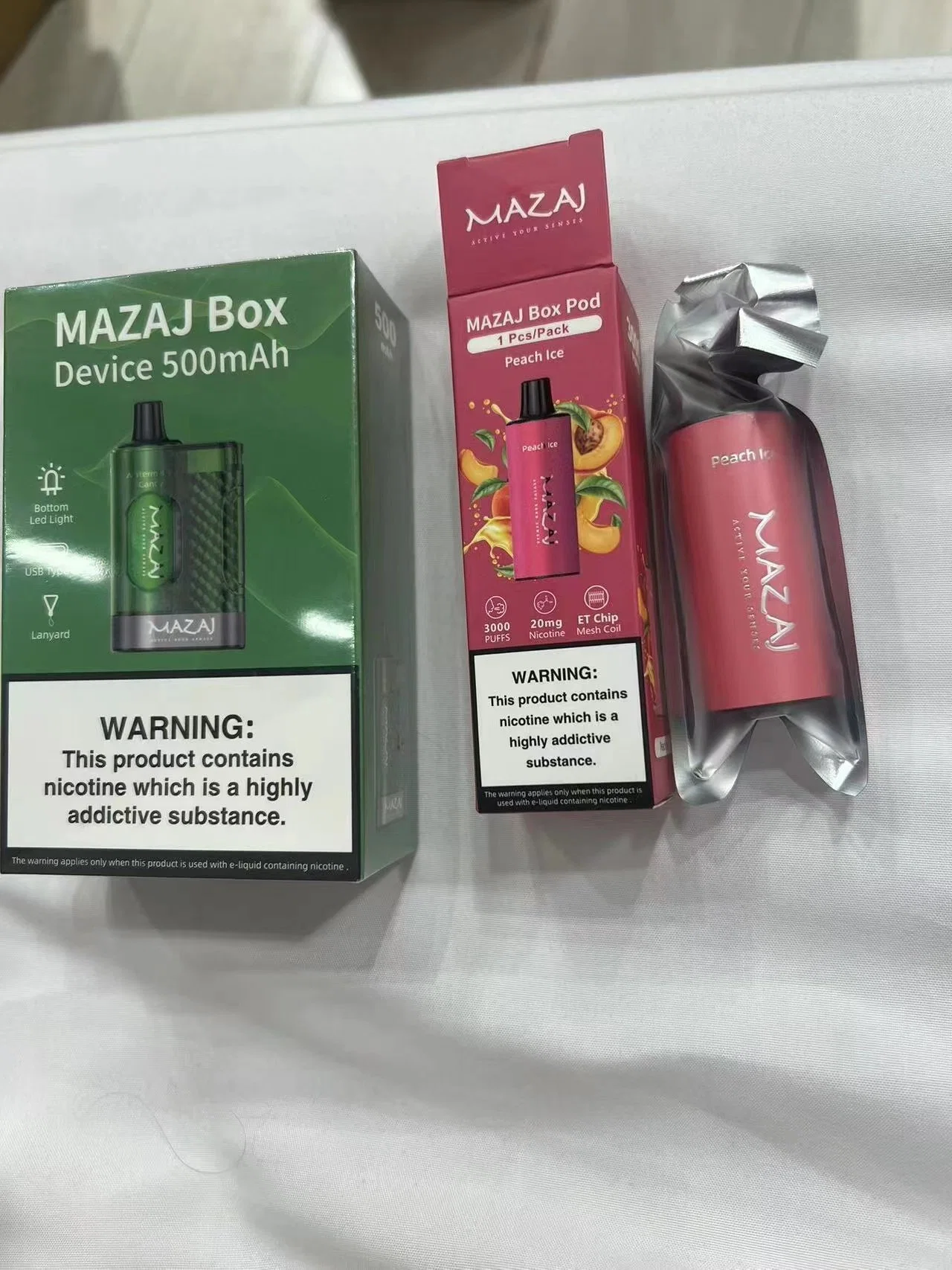 Wholesale Saudi Arabia Original Mazaj 4500 Puffs Disposable Vape E Cigarette Smoking Vape Free E Cigarette Sample Free Shipping