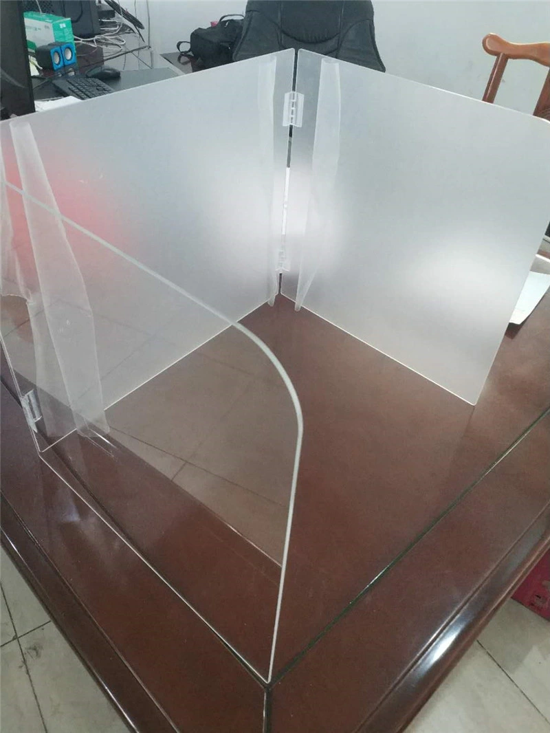 Clear Separator Desk Divider Cast Plastic Plexiglass Protection Acrylic Isolation Sheet for Pharmacy