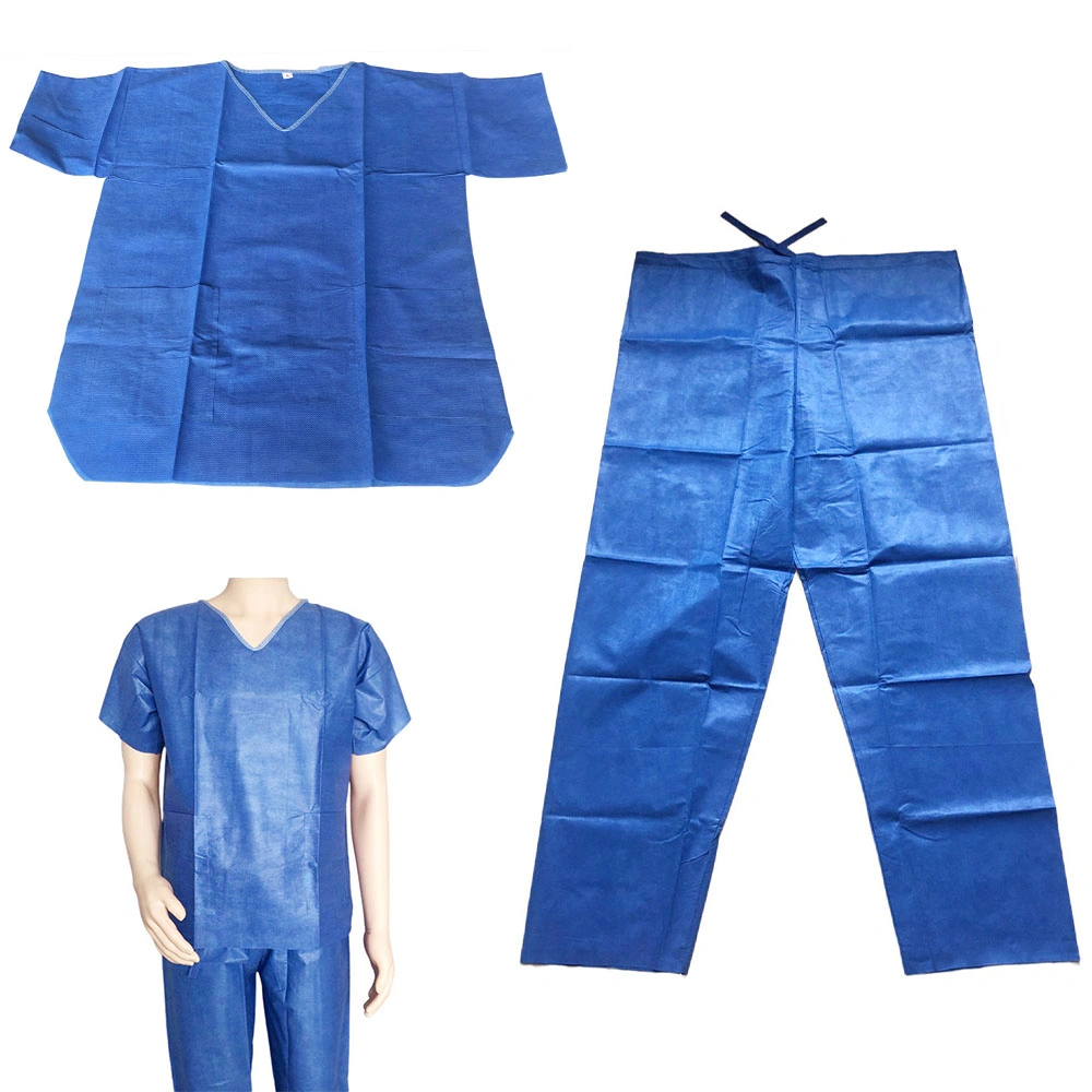 Single Use Only Scrub Suit Top & Pant Bottoms