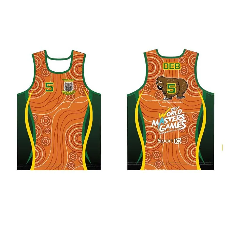 Custom Logo Design Sports Running Singlet Vest for Wholesale/Supplier