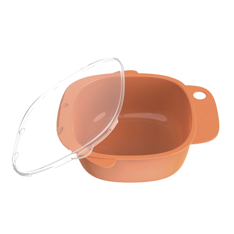 Factory Wholesale/Supplier Baby Feeding Plastic Bowl with Lid