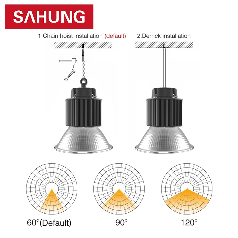 Wasserdichte IP65 UFO LED High Bay Licht für Industrie-Lager Werk